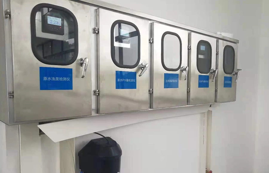 PHコントローラー、濁度計、残留塩素計、圧力トランスミッター、超音波レベルトランスミッター