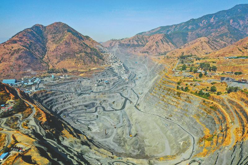 Liangshan-Bergbau
