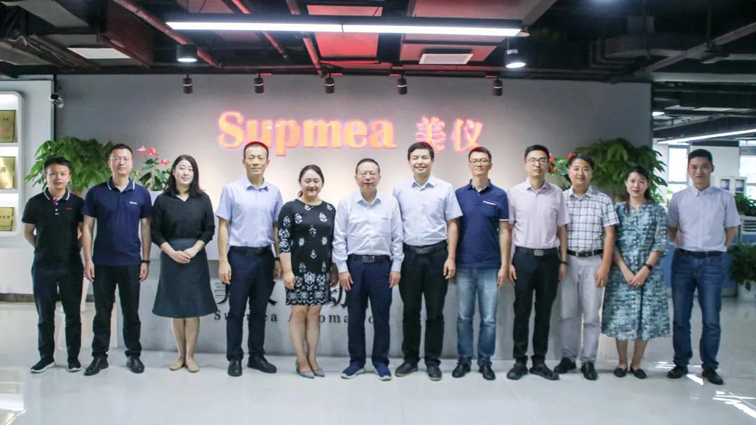 Dean of the School of Electrical Engineering of Zhejiang University of Science and Technology, and Wang Yang, Secretary of the Party Committee, visited Suppea