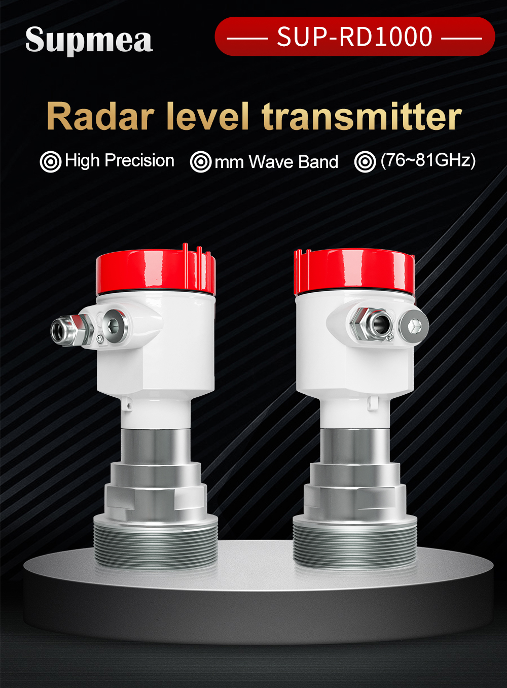 80-GHz-Radar-Füllstandmessgerät