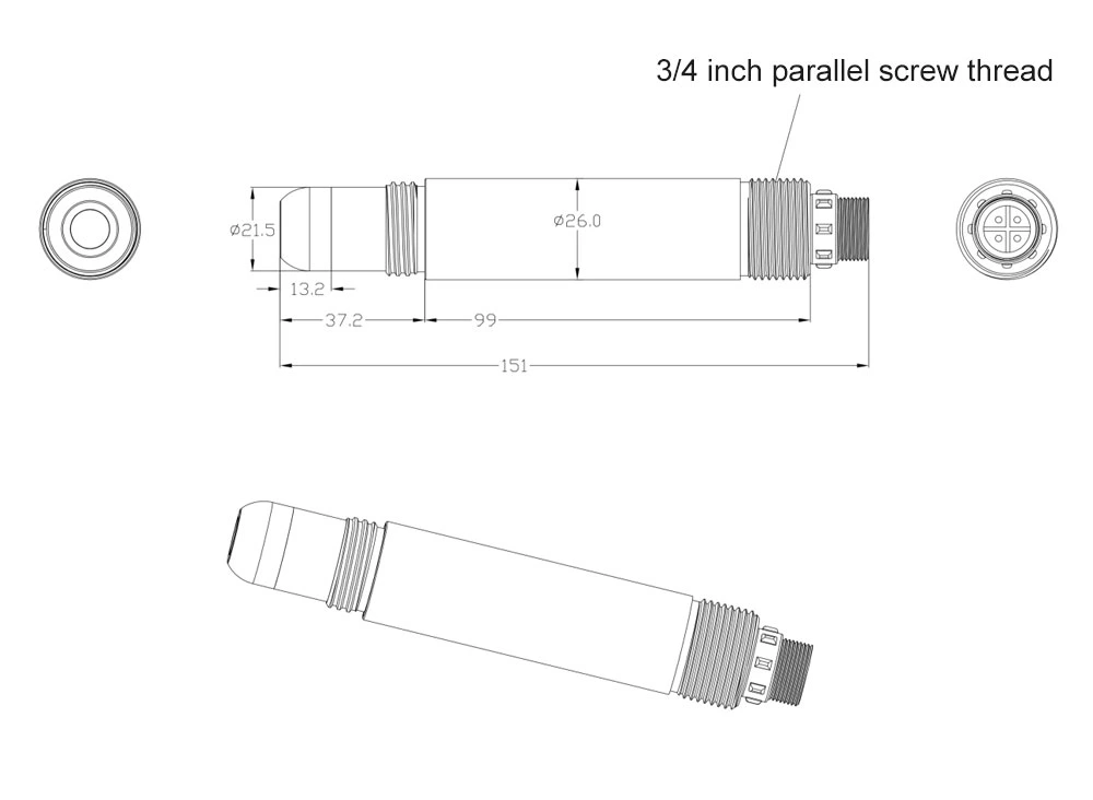 Sensor de oxígeno de bajo voltaje