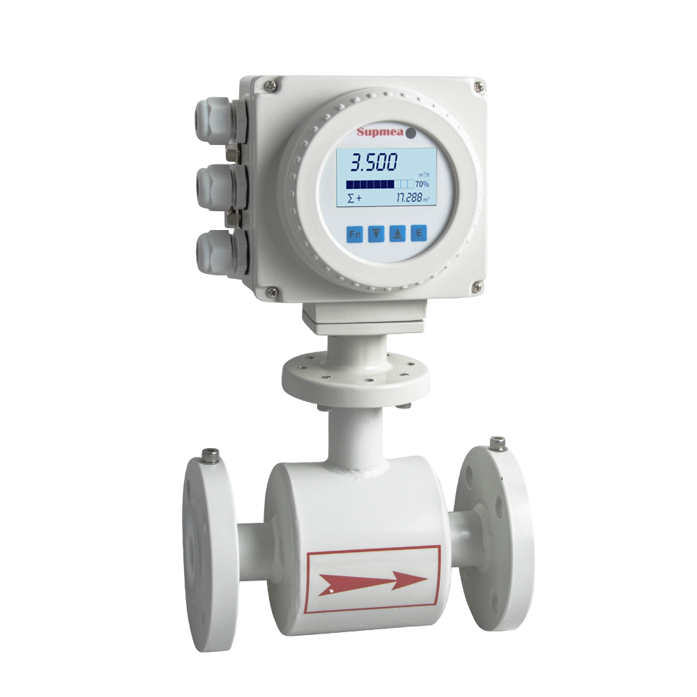 Débitmètre électromagnétique FMC240 mesurant l'eau du robinet