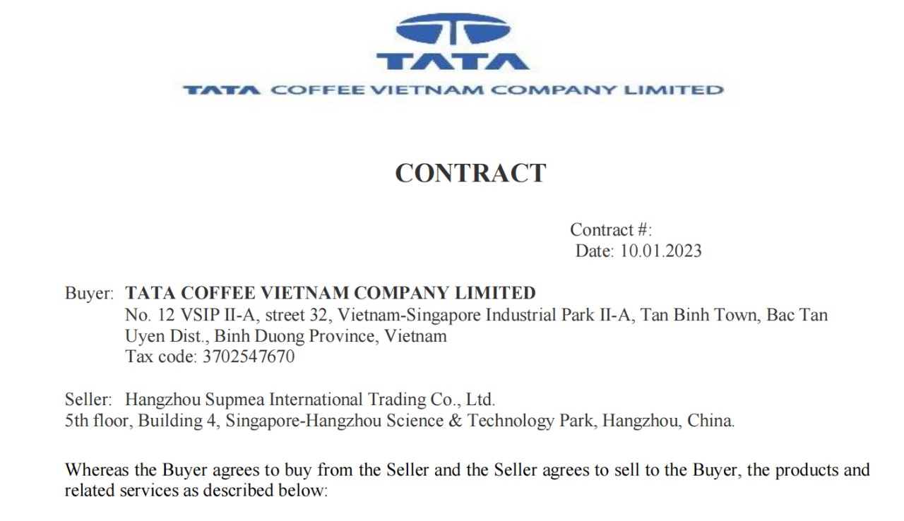 Supmea kooperierte mit der Tata Group