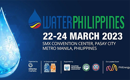 Supmea au salon de l'eau des Philippines 2023