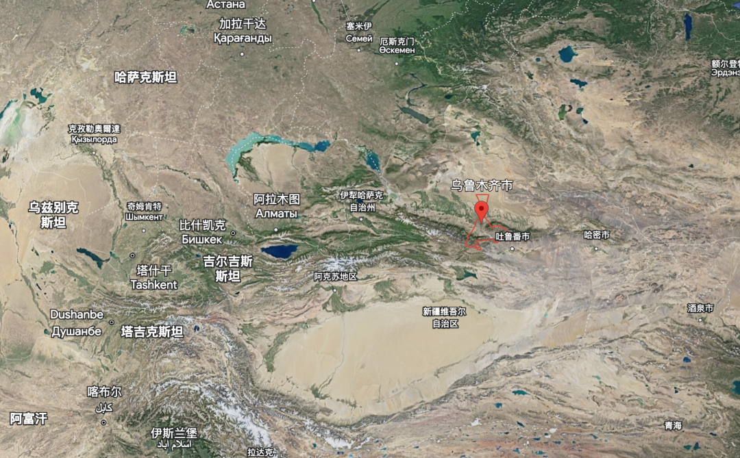 Gründung des Büros in Xinjiang und Zentralasien