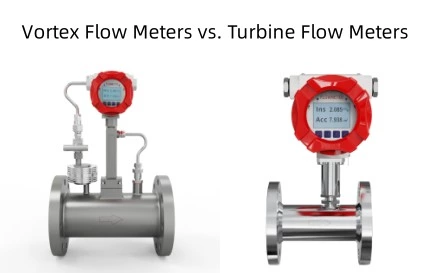 Débitmètres Vortex vs débitmètres à turbine
