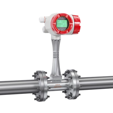 Intelligent anti-vibration vortex flowmeter - Supmea